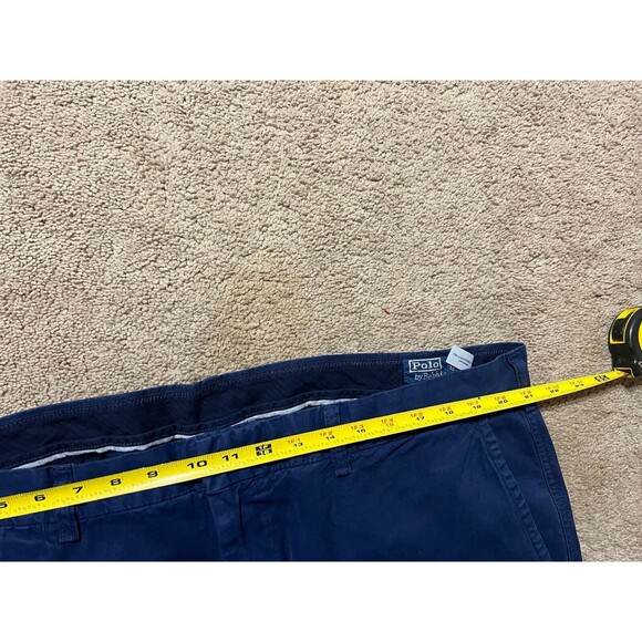 Polo Ralph Lauren big tall Mens 42x32 Salinger Relaxed Fit Chino Pants Navy NWT - Picture 8 of 11